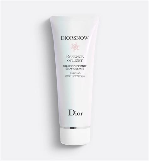 dior facial foam|Purifying Brightening Foam Cleanser: Diorsnow Essence of Light .